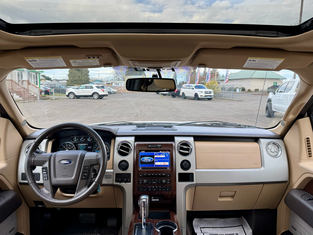 Ford F-150 4WD SuperCrew 145" Lariat 2012