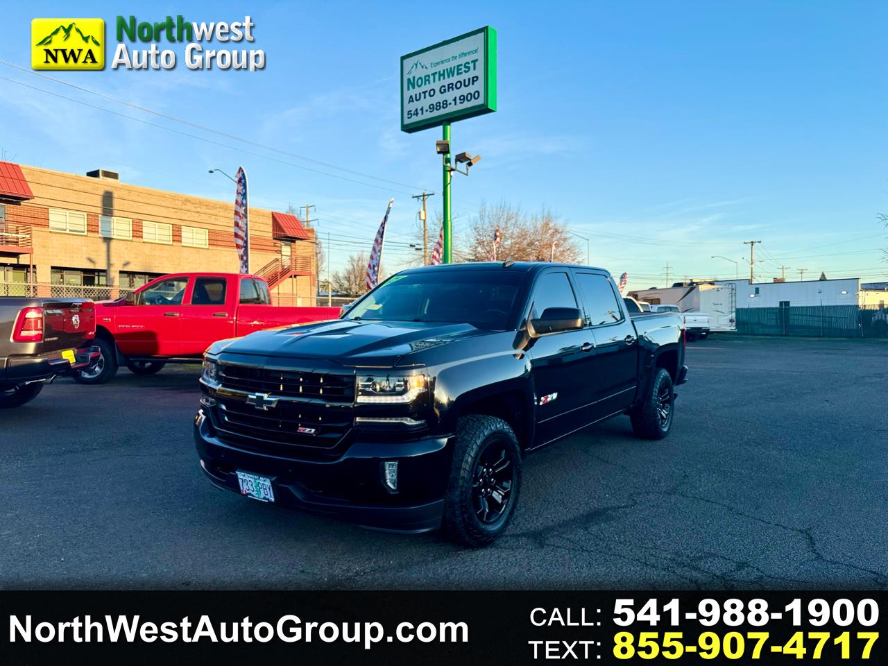 2018 Chevrolet Silverado 1500 4WD Crew Cab 143.5" LTZ w/2LZ