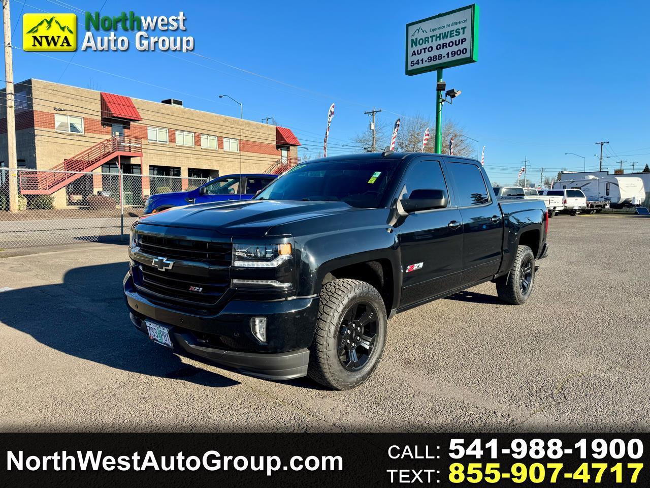 2018 Chevrolet Silverado 1500 4WD Crew Cab 143.5" LTZ w/2LZ