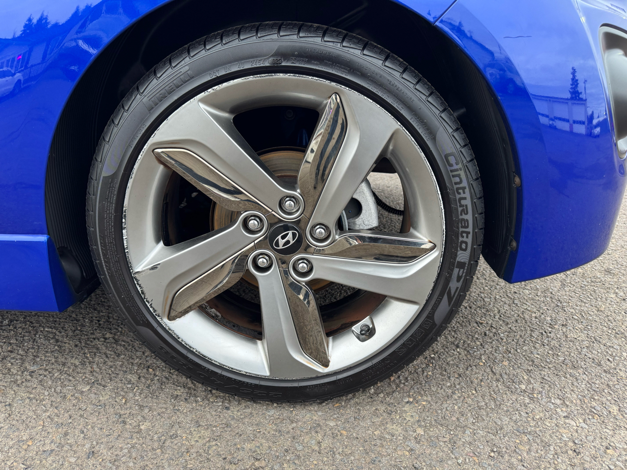 Hyundai Veloster 3dr Cpe Auto Turbo w/Black Int 2013