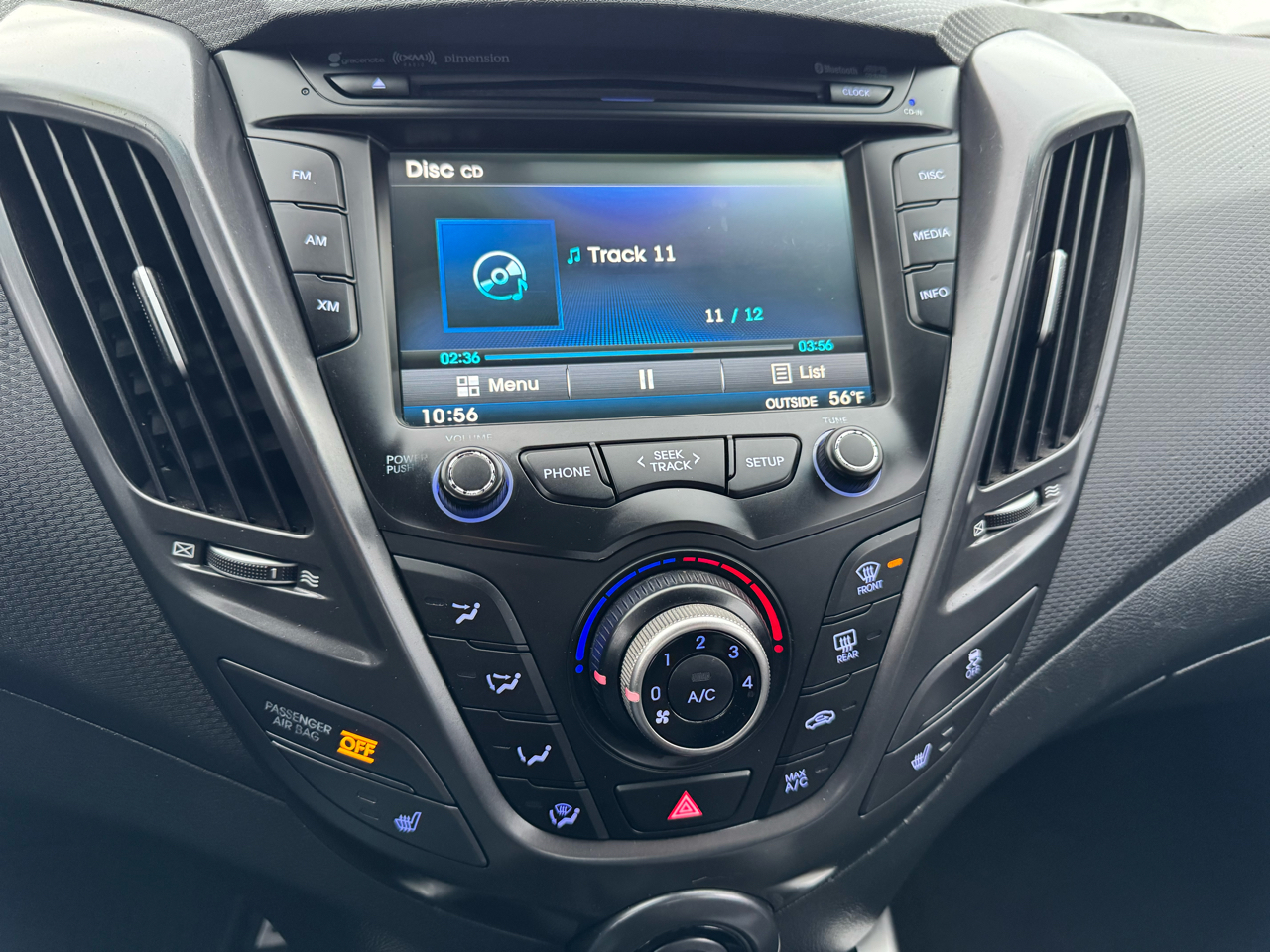 Hyundai Veloster 3dr Cpe Auto Turbo w/Black Int 2013