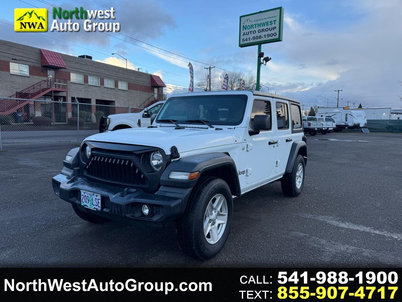 Jeep Wrangler Unlimited Sport S 4x4 2019