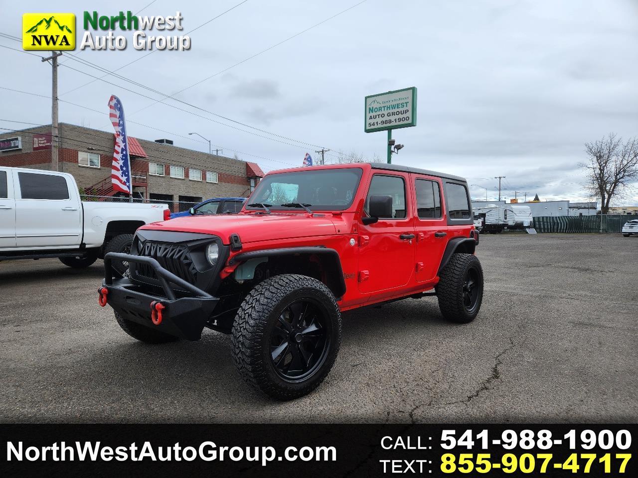 2019 Jeep Wrangler Unlimited Sport S 4x4