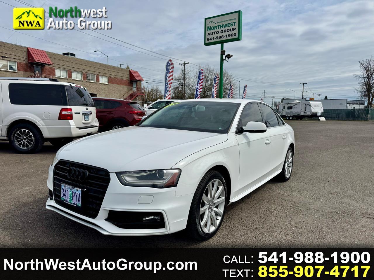 2014 Audi A4 4dr Sdn Auto quattro 2.0T Premium