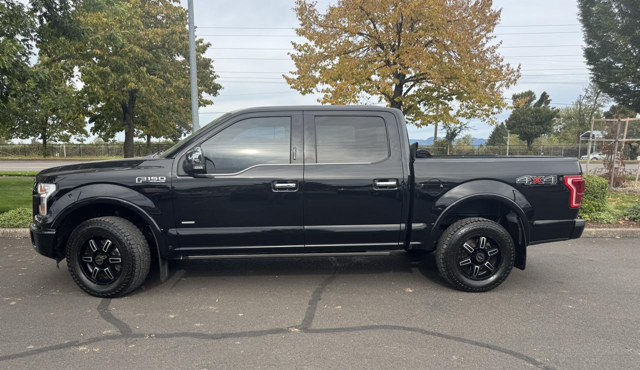 Ford F-150 4WD SuperCrew 145" Platinum 2016