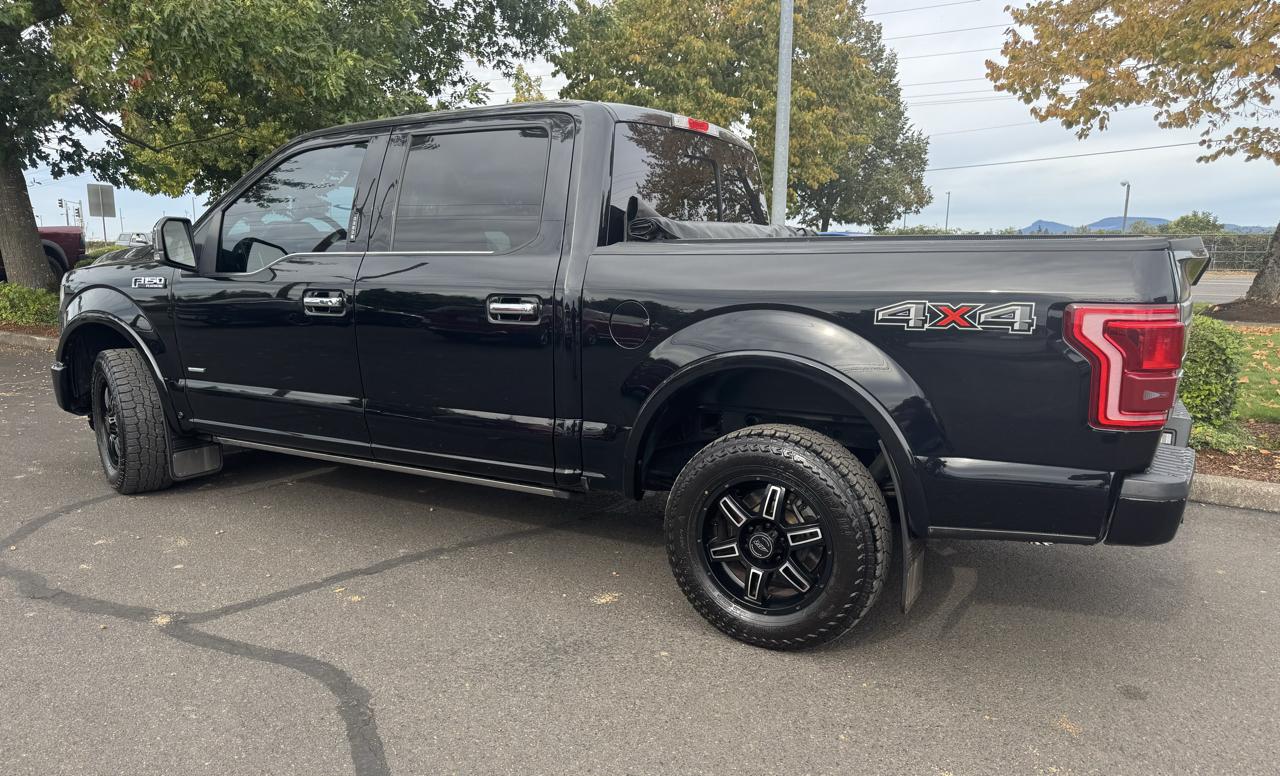 Ford F-150 4WD SuperCrew 145" Platinum 2016