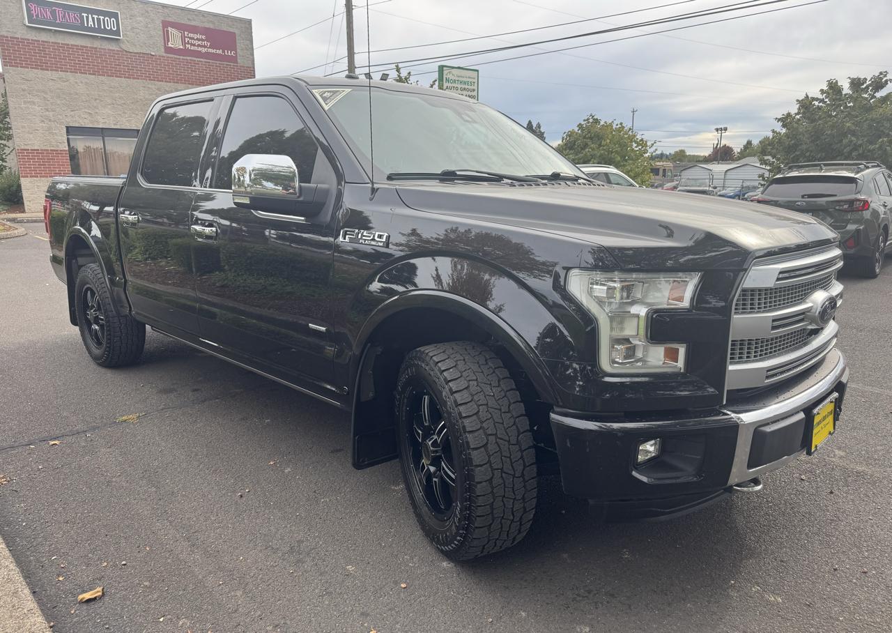 Ford F-150 4WD SuperCrew 145" Platinum 2016