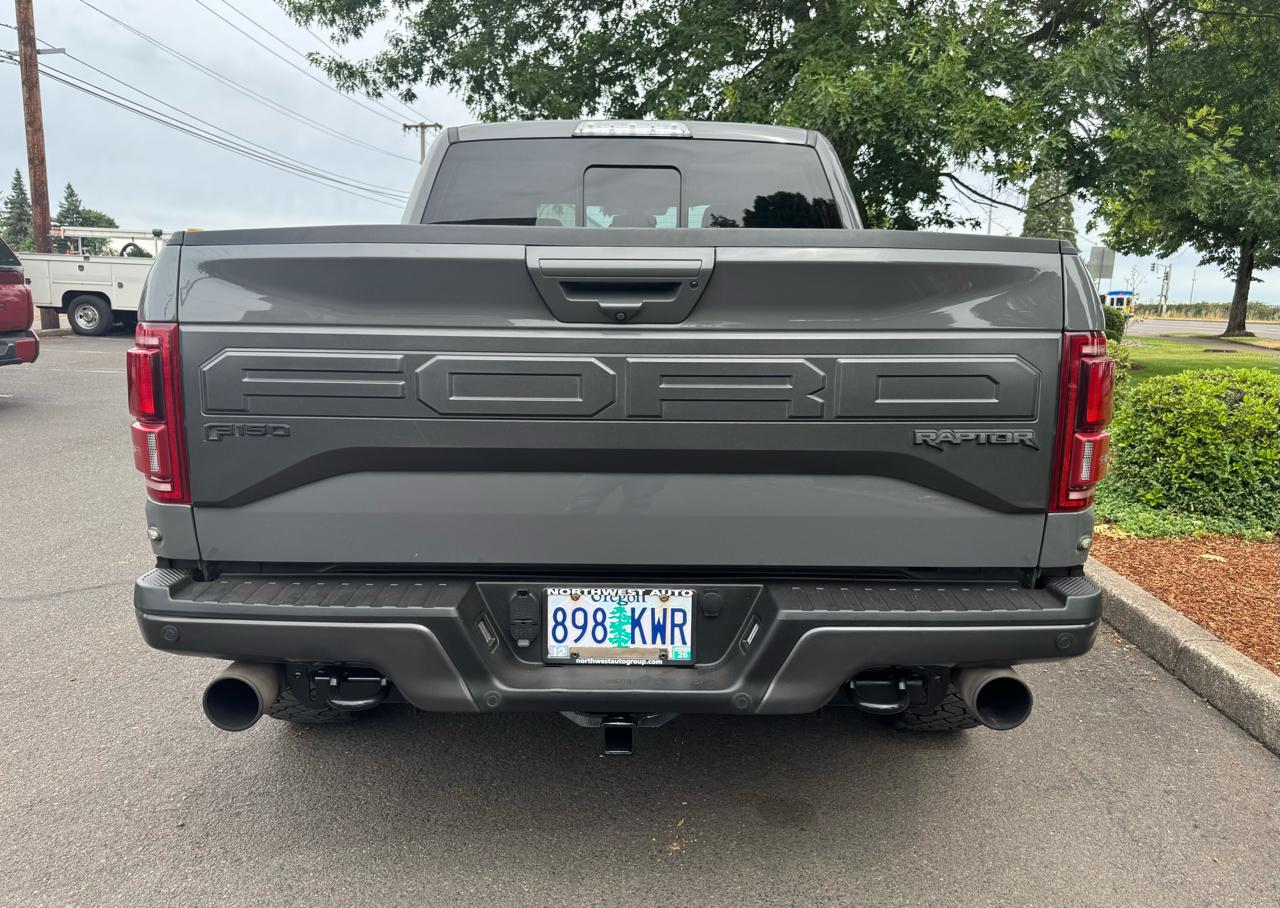 Ford F-150 Raptor 4WD SuperCrew 5.5' Box 2018