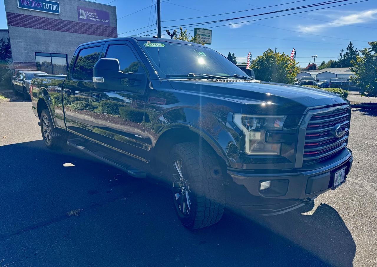 Ford F-150 4WD SuperCrew 145" Lariat 2016