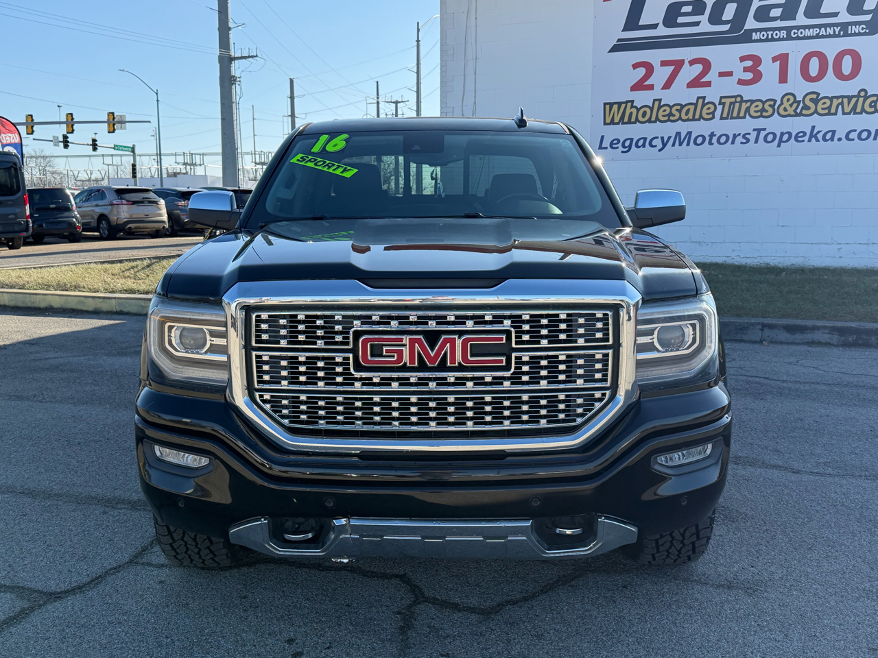 GMC Sierra 1500 4WD Crew Cab 143.5" Denali 2016