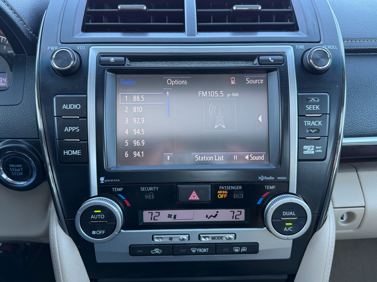 Toyota Camry 2014.5 4dr Sdn I4 Auto SE Sport (Natl) 2014