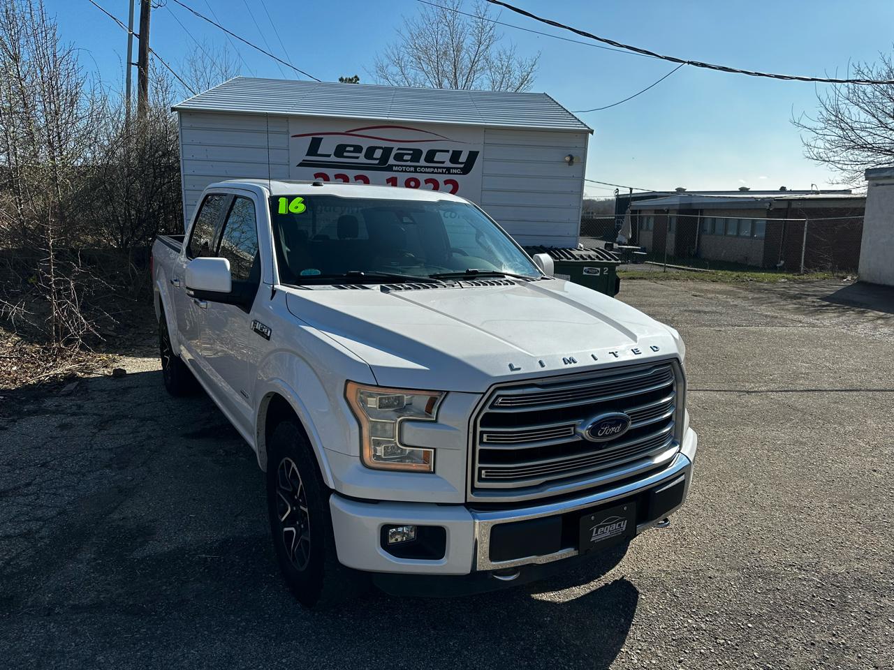 2016 Ford F-150 4WD SuperCrew 145" XLT