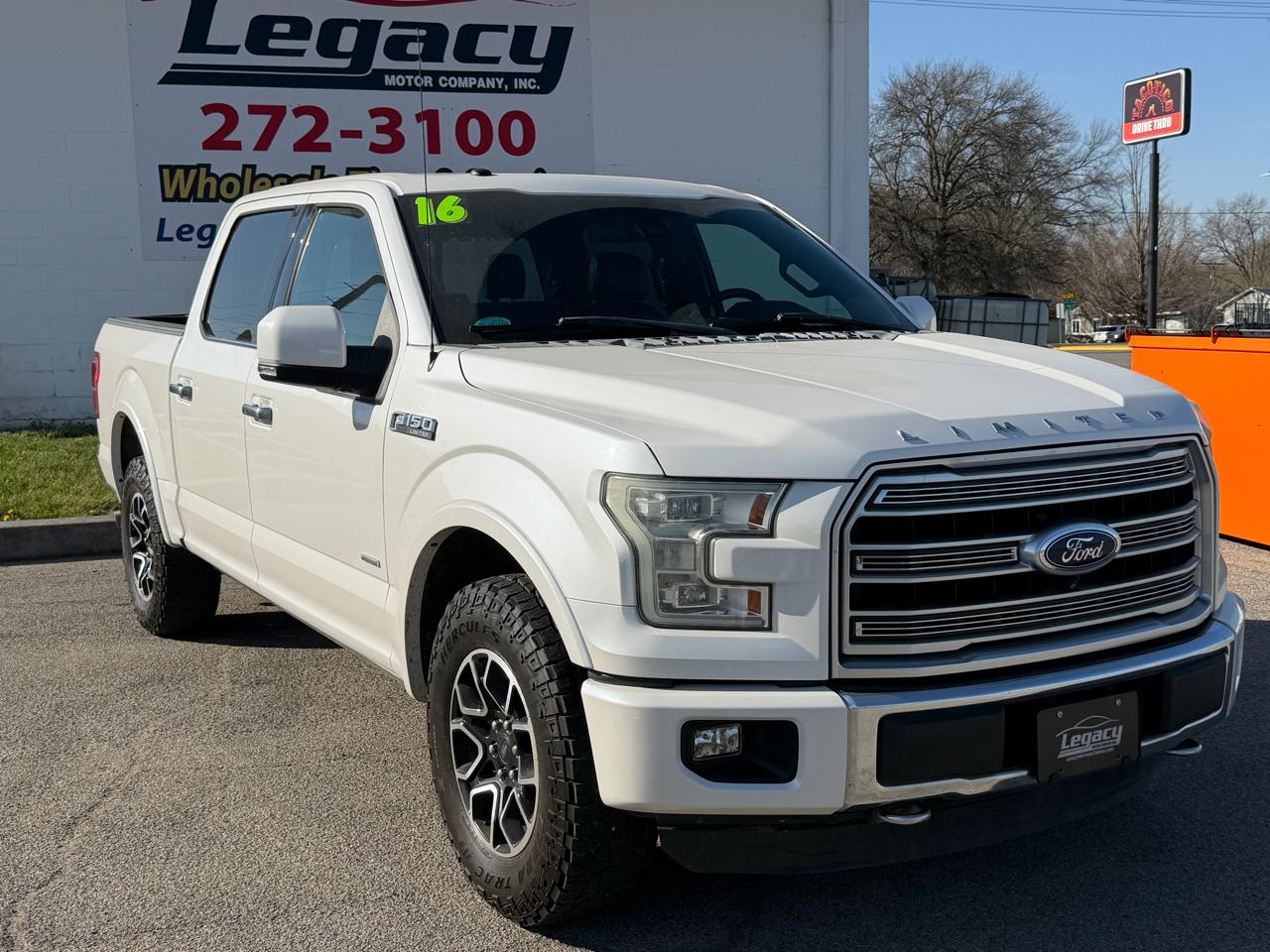 2016 Ford F-150 4WD SuperCrew 145" XLT