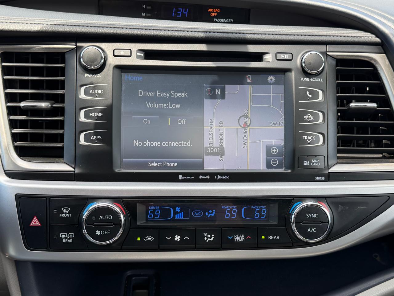Toyota Highlander AWD 4dr V6 XLE (Natl) 2016