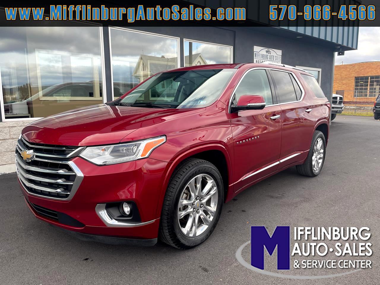 Chevrolet Traverse AWD 4dr High Country w/2LZ 2018