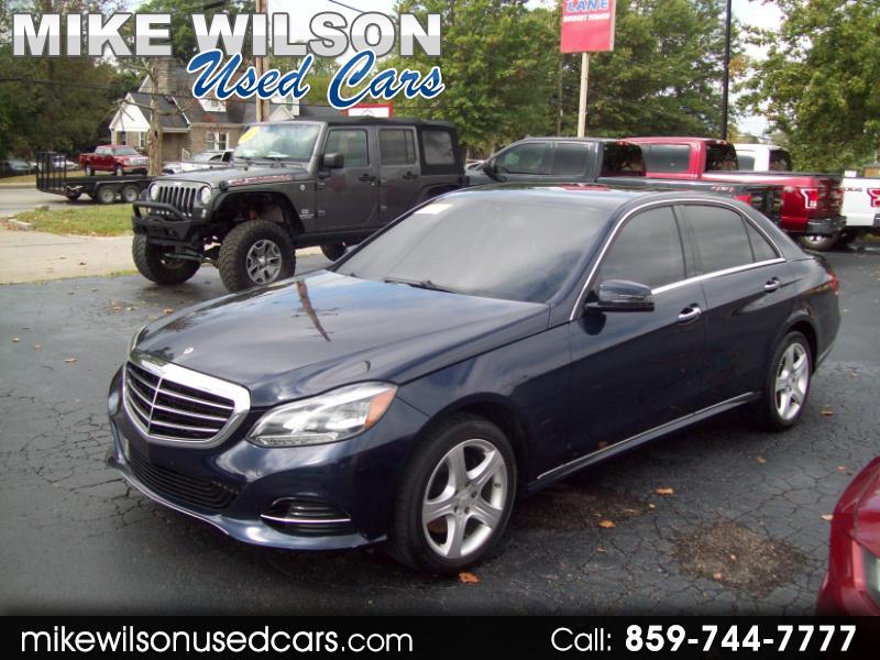 2014 Mercedes-Benz E-Class E350 4MATIC Sedan