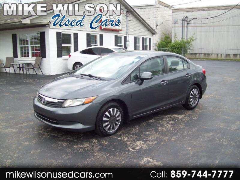 2012 Honda Civic LX Sedan 5-Speed AT