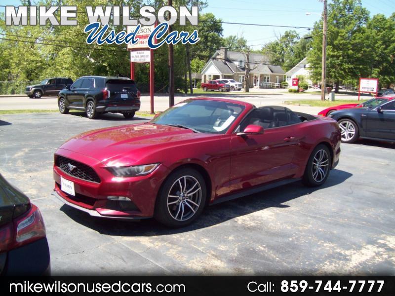 2017 Ford Mustang EcoBoost Premium Convertible