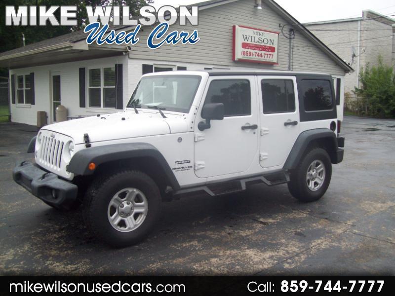 2016 Jeep Wrangler Unlimited Sport 4WD
