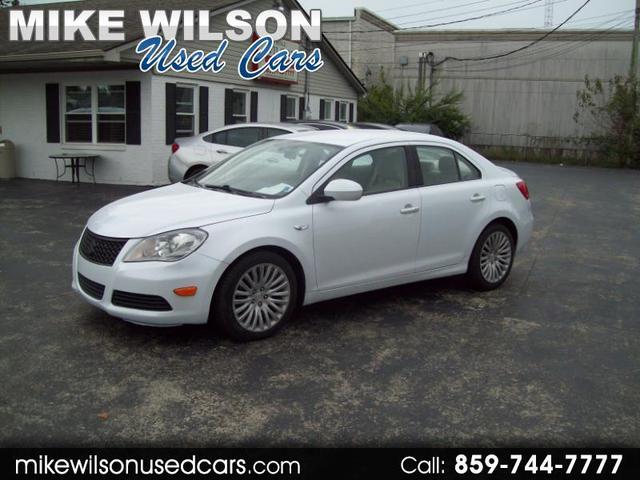 White 2012 Suzuki Kizashi Sedan All-Wheel Drive Continuously Variable Transmission