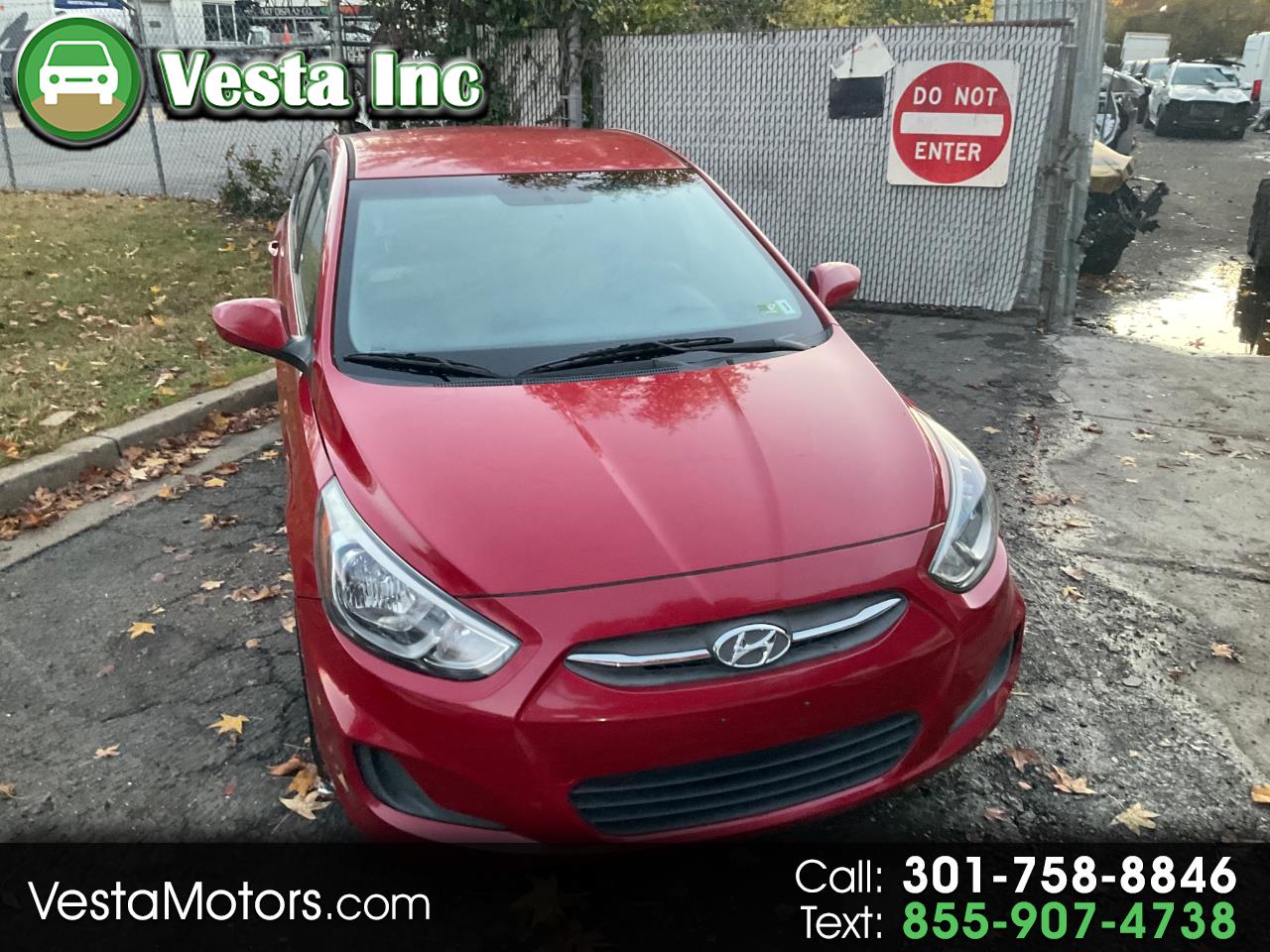 2016 Hyundai Accent 4dr Sdn Auto SE