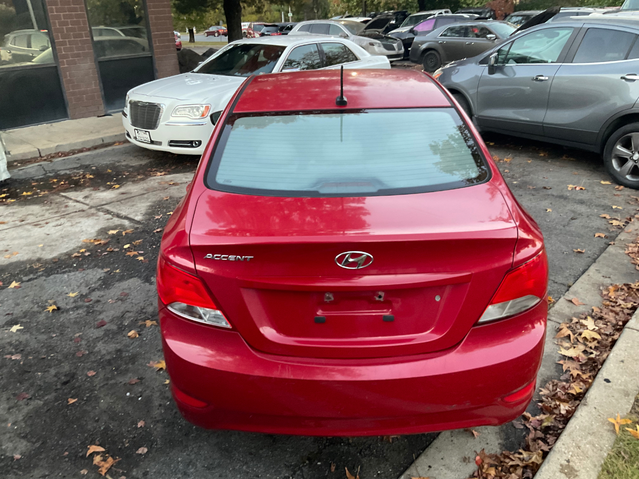 Hyundai Accent 4dr Sdn Auto SE 2016 Hyundai Accent 4dr Sdn Auto SE 2016