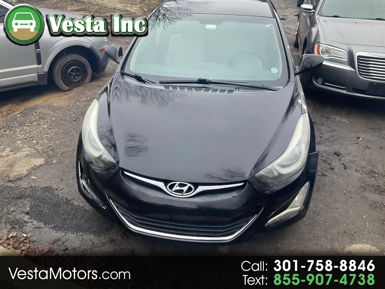 Hyundai Elantra 4dr Sdn Auto SE (Alabama Plant) 2014