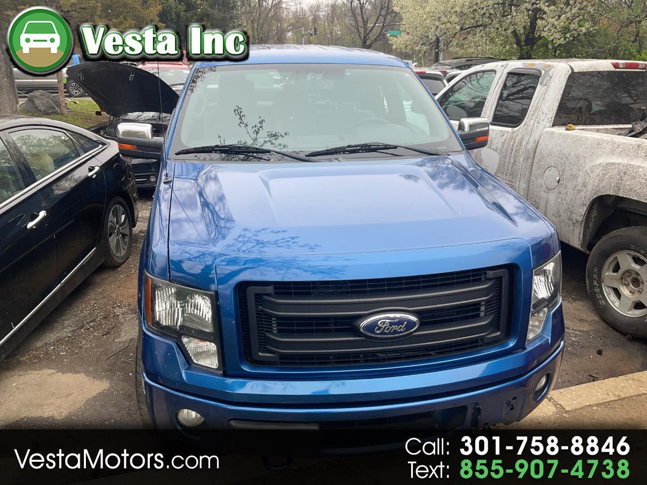 2013 Ford F-150 4WD SuperCab 145" Lariat