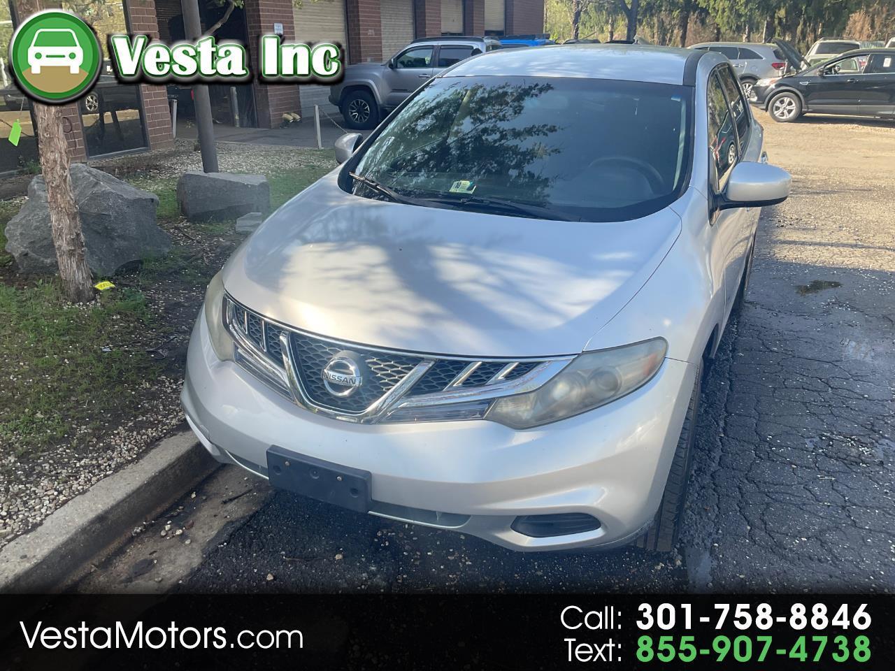 Nissan Murano AWD 4dr S 2011