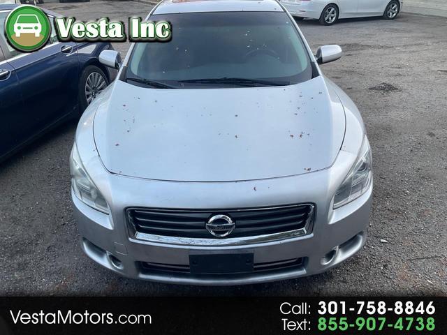 Silver 2014 Nissan Maxima S Sedan Front-Wheel Drive Automatic