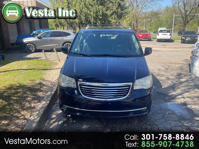 Blue 2014 Chrysler Town & Country Touring FWD Minivan Front-Wheel Drive Automatic