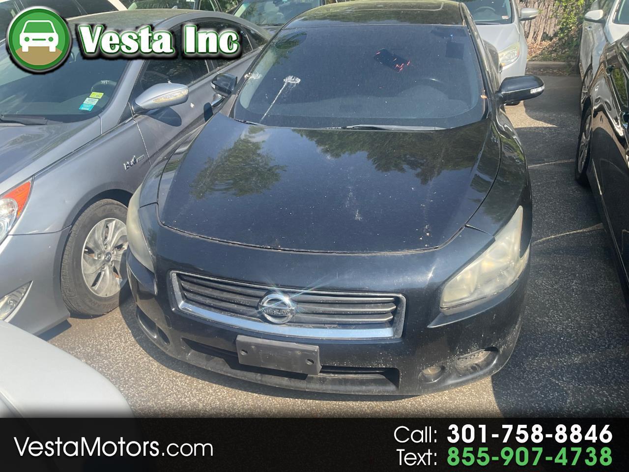 Nissan Maxima 4dr Sdn V6 CVT 3.5 SV w/Sport Pkg 2012