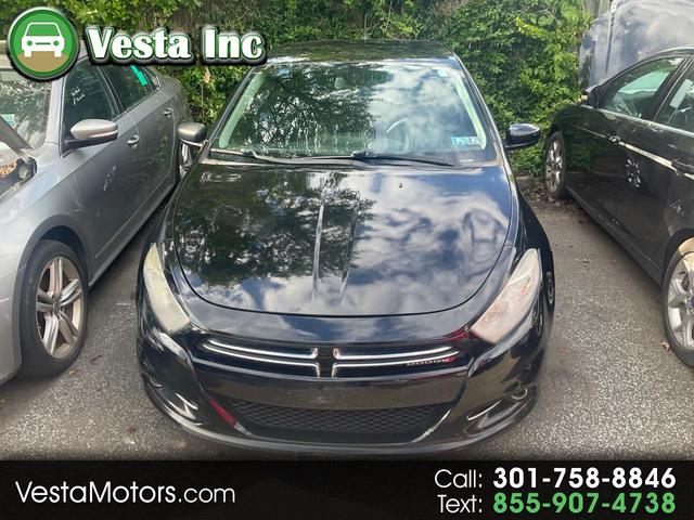 Black 2016 Dodge Dart SXT Sport FWD Sedan Front-Wheel Drive Automatic