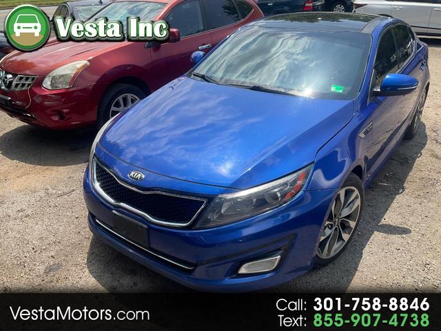 Blue 2015 Kia Optima SX Turbo Sedan Front-Wheel Drive Automatic