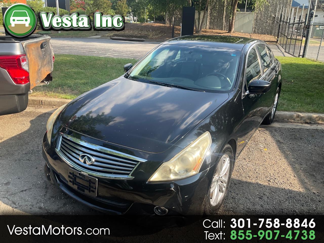 Infiniti G37 Sedan 4dr x AWD 2013