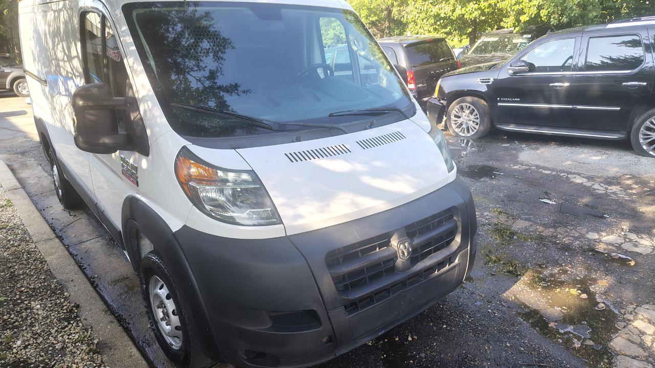 RAM ProMaster Cargo Van 1500 Low Roof 136" WB 2018