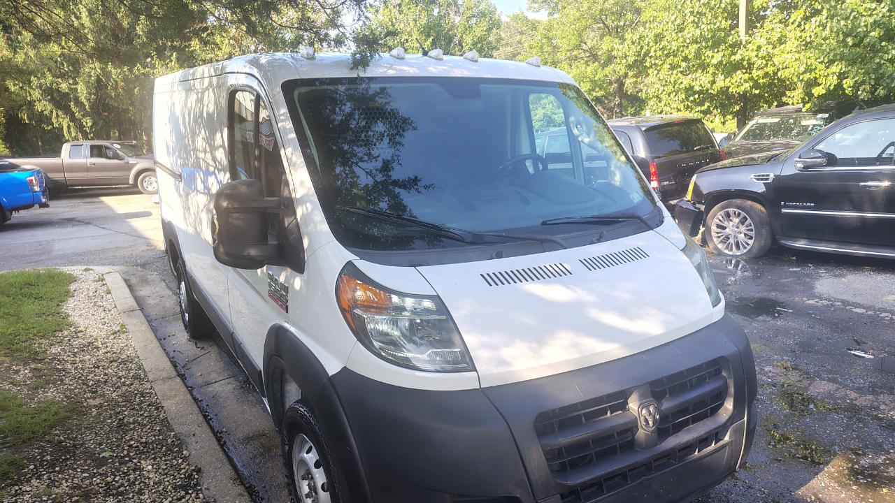 RAM ProMaster Cargo Van 1500 Low Roof 136" WB 2018
