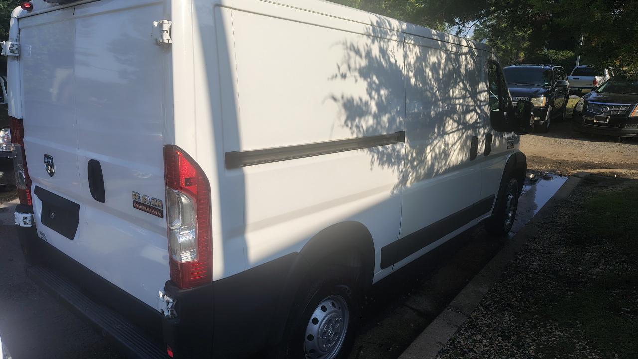 RAM ProMaster Cargo Van 1500 Low Roof 136" WB 2018
