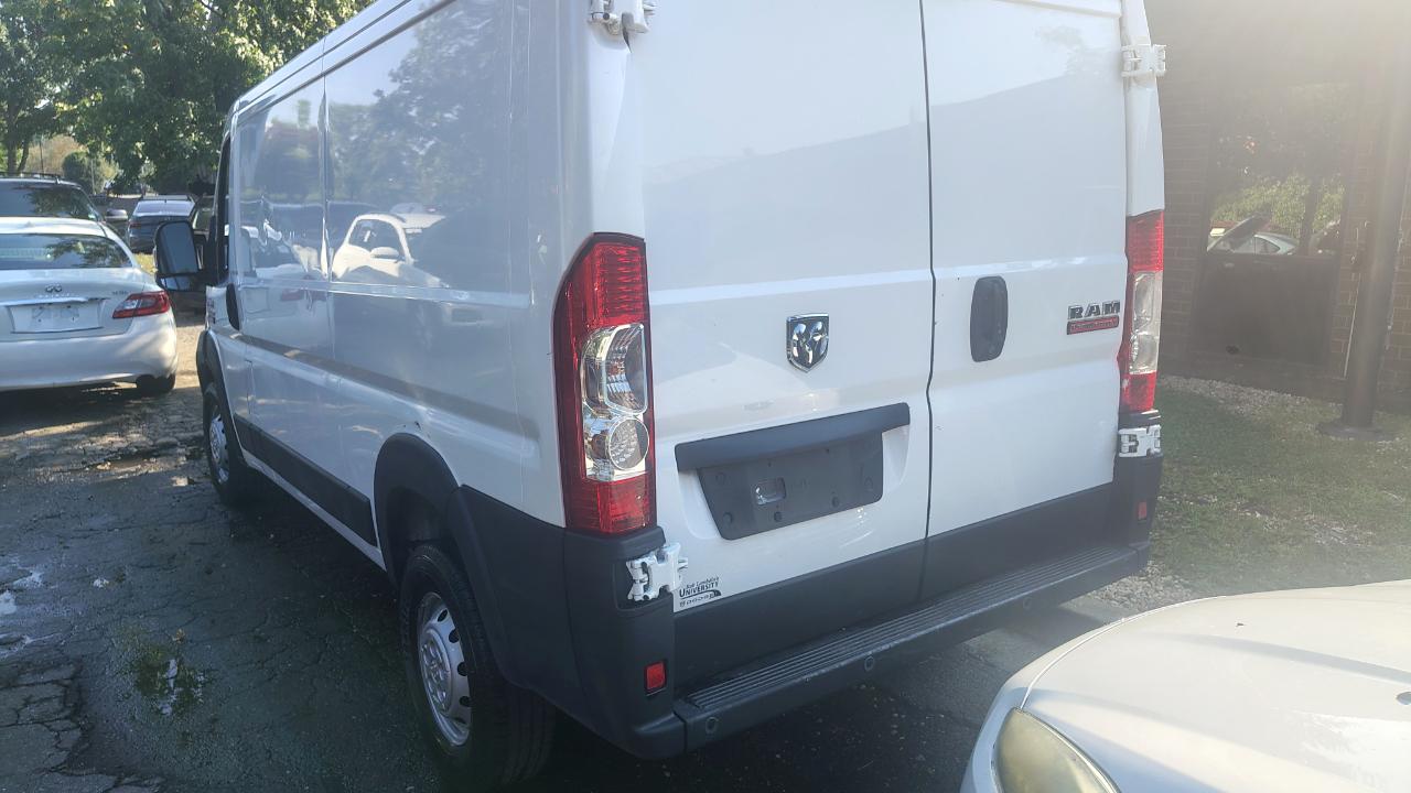 RAM ProMaster Cargo Van 1500 Low Roof 136" WB 2018