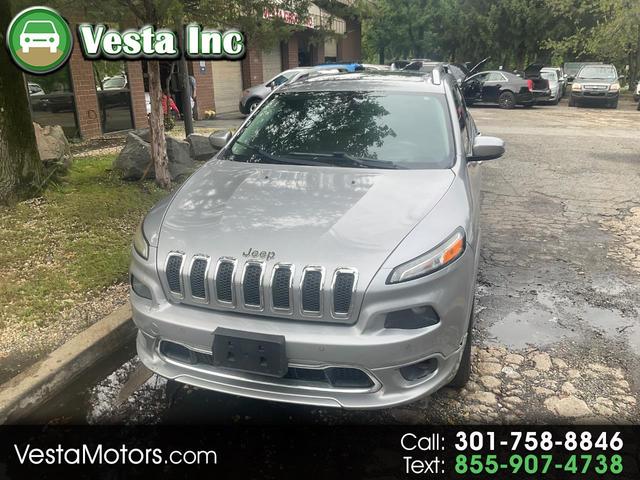 Silver 2016 Jeep Cherokee SUV / Crossover Four-Wheel Drive Automatic