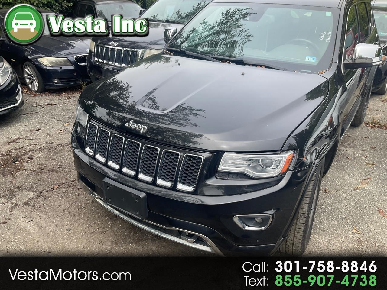Jeep Grand Cherokee 4WD 4dr Overland 2014