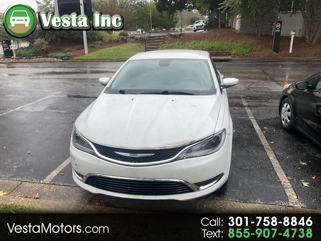2015 Chrysler 200 4dr Sdn Limited FWD
