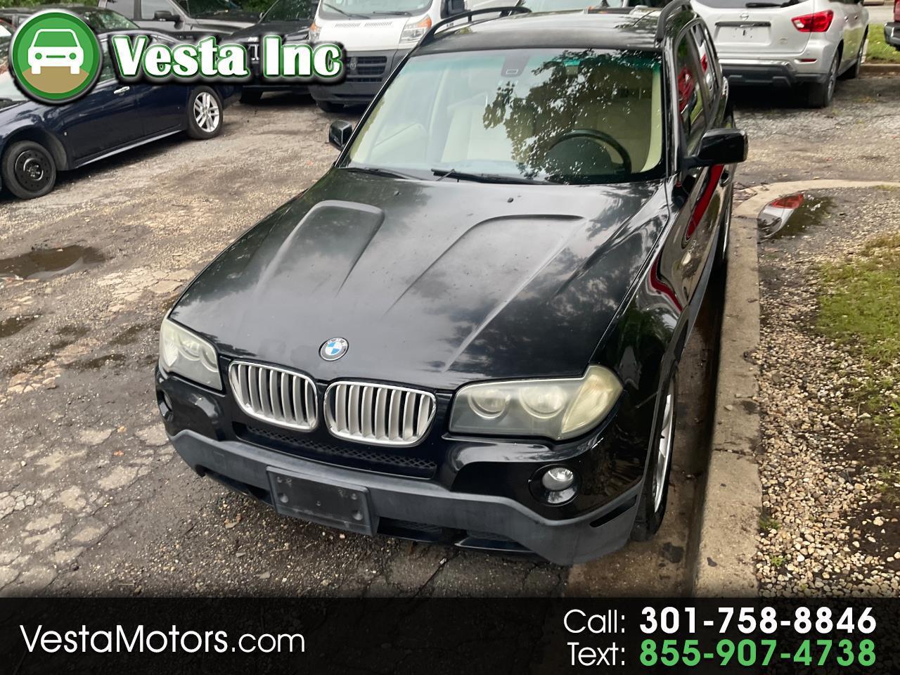 BMW X3 AWD 4dr 3.0si 2008