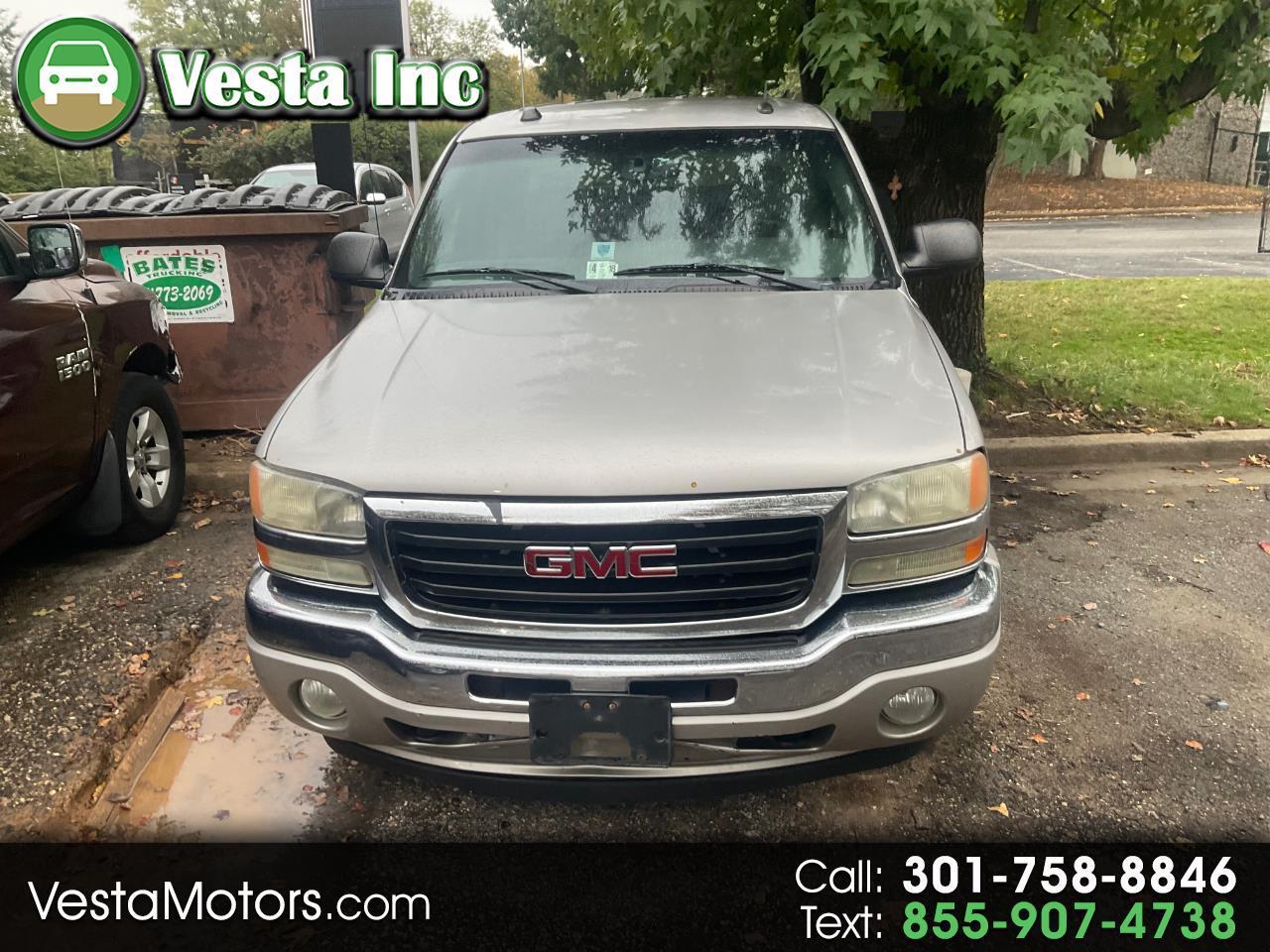 GMC Sierra 1500 Crew Cab 143.5" WB 4WD SLE 2005