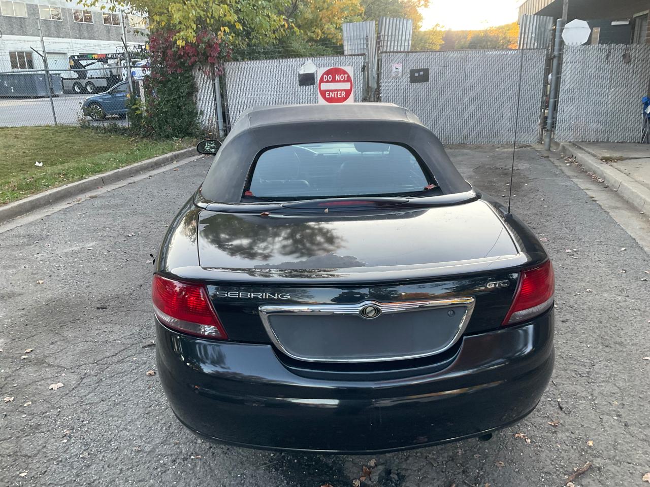 Chrysler Sebring Conv 2dr GTC 2005