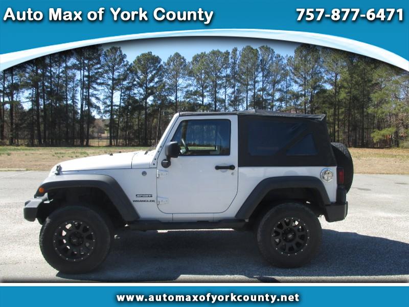 Used 2010 Jeep Wrangler Sport 4WD for Sale in Yorktown VA 23692 Auto