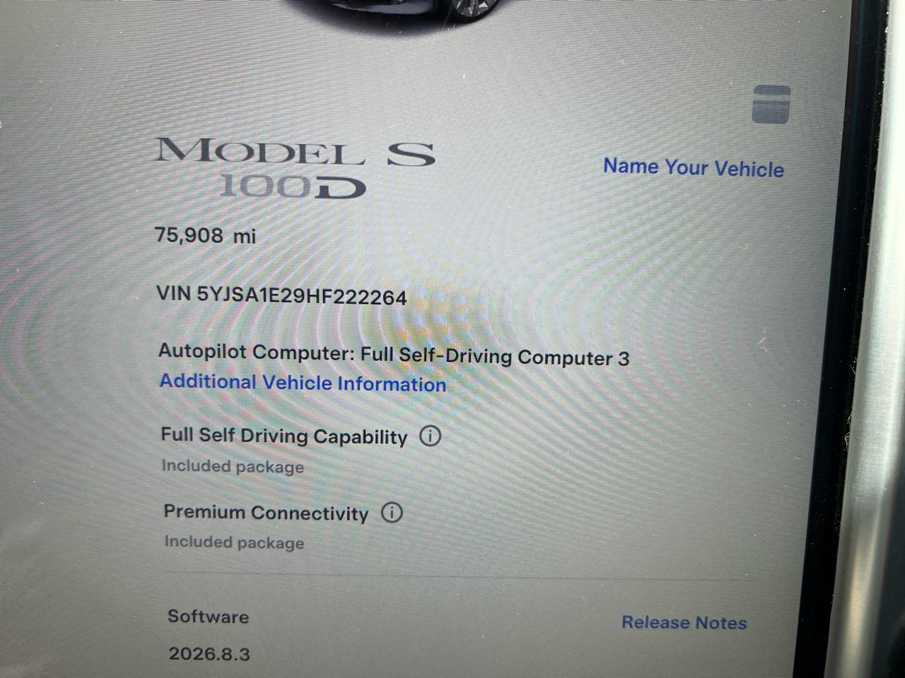 Tesla Model S 100D AWD 2017