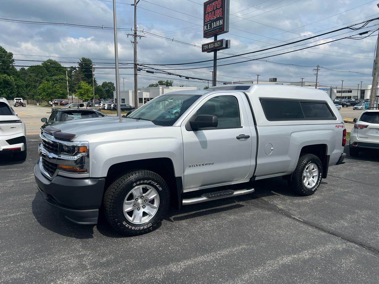 2018 Chevrolet Silverado 1500 4WD Reg Cab 133.0" Work Truck