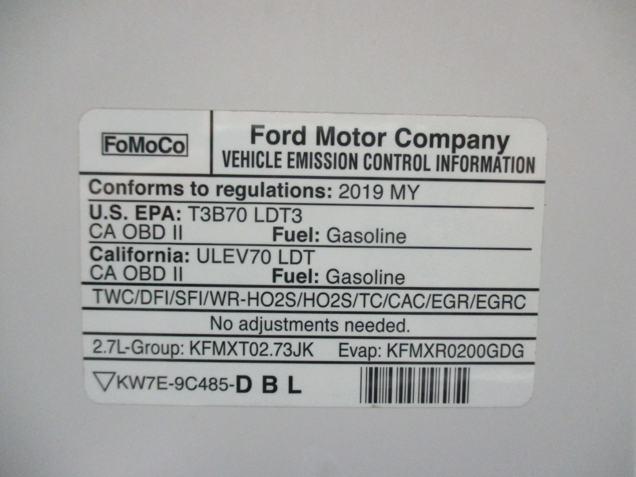Ford F-150 XL 4WD SuperCrew 5.5' Box 2019