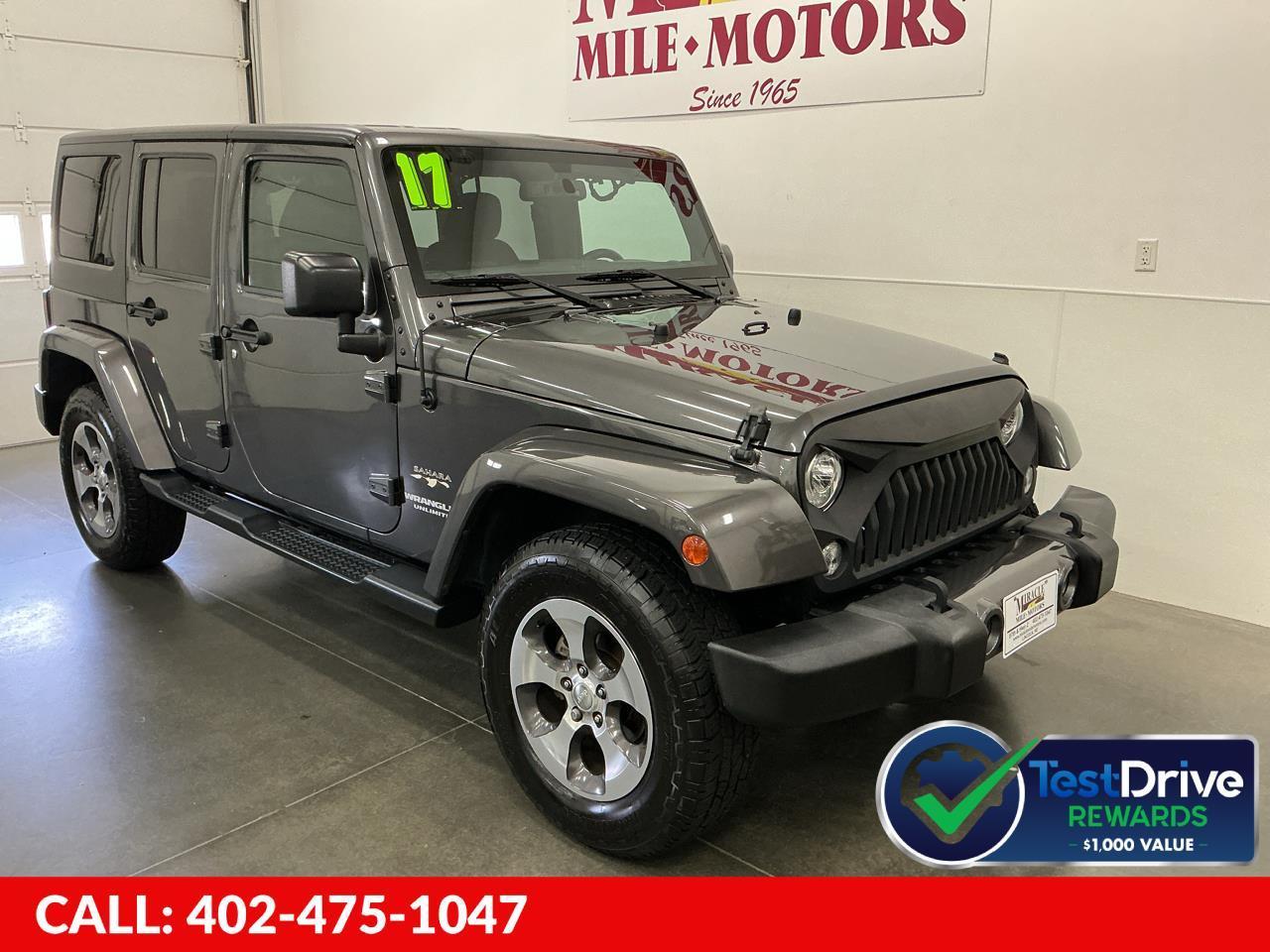 2017 Jeep Wrangler Unlimited Sahara 4x4